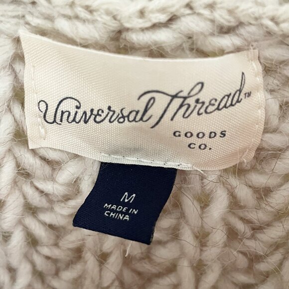 Universal Thread Chunky Mock Turtleneck Cable Knit Sweater - Picture 4 of 4